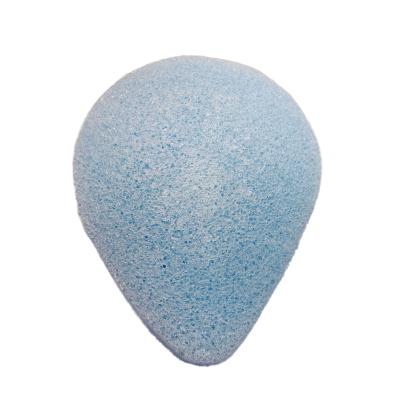 China Soft Non Toxic Children Sponge Konjac Cleansing Sponge Blue Pink With Size Is 8*8*4.2 cm And Weight Is 16 Gram for sale