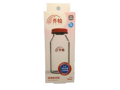 Chine 150 ml de verre borosilicate Bouteille d'alimentation isolée pour les étudiants Résistant aux fuites lave-vaisselle à l'eau bouillante sûre Compatible à vendre