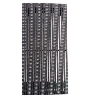China Glass Wall  SMD LED Media Facade , LED Outdoor Advertising Screen Wide View Angle Light Weight Led Wall for sale
