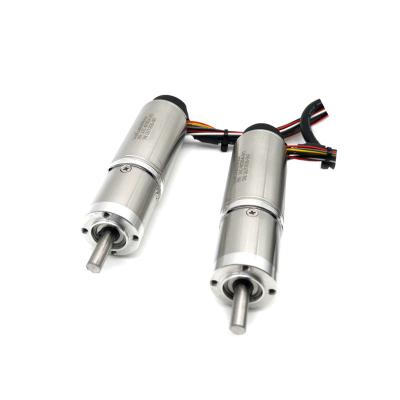 China 24V Hollow Cup DC Brushless Motor With Reducer Controller Long Life en venta