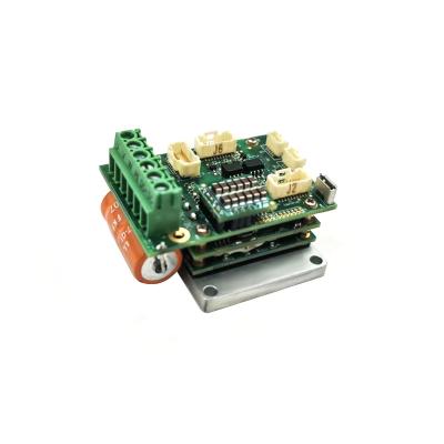 China Compact Structure Micro Servo Driver Support Canopen Modbus EtherCAT DC12-60V for sale