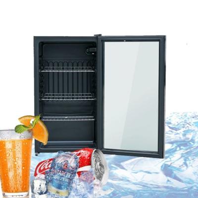 China Beverage Small Upright Hotel Countertop Display Chiller for sale