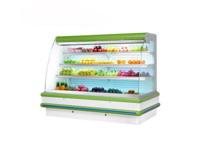 China Hypermarket Vegetable / Meat Commercial Display Freezer for sale