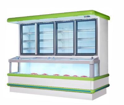 China Combination Commercial Display Freezer for sale
