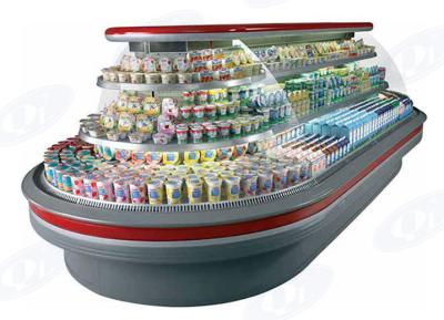 China El refrigerador de aire va alrededor de refrigerador comercial de la cubierta abierta en venta