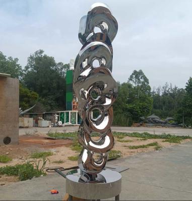 China Stainless Steel Contemporary Garden Statues , Lawn And Garden Ornaments Statues for sale