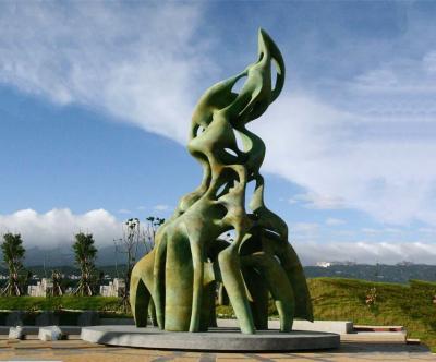 China Final hecho a mano al aire libre grande del bastidor de la escultura de bronce para la decoración de la plaza en venta