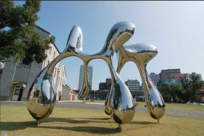 China Estátuas de aço inoxidável do jardim do tamanho feito sob encomenda para o OEM/ODM da decoração da cidade aceitáveis à venda