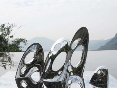 China Modern Decorative Garden Sculptures Mirror Polished Surface High Durability for sale