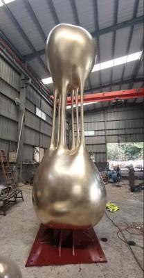 China ODM Decoration Brass 4.6m Modern Metal Sculpture for sale