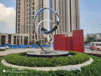 China Corrosion Resistant 3.5M Height Modern Abstract Sculpture as Ornaments for sale
