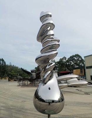 China ODM Stainless Steel Garden Ornaments Statues 2.5 Meter Length for sale
