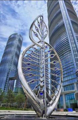 China Großes Metallskulpturen der 5,5 Meter-Höhen-SS316L im Freien zu verkaufen