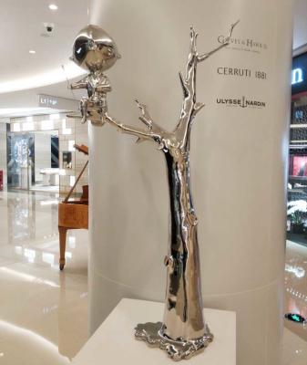 China Beeldhouwwerken van metaal de Binnenornamenten, Modern Binnenart sculptures Te koop