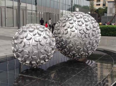 中国 注文の公共の装飾の現代金属のアートワークの彫刻を受け入れなさい 販売のため