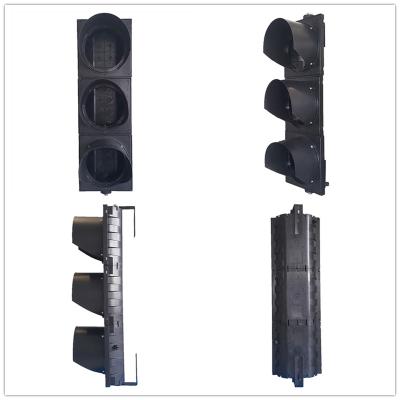 China 200MM Housing 3-Aspect Body Part Road Traffic Light Detachable for sale