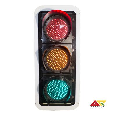 China Aluminum Die Casting Three Series Full Appearance LED Traffic Light 300mm (12 Inch) Traffic Light Ball for sale