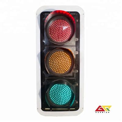 China 300mm Series Traffic Lights Three Sections Three-Color Traffic Light Round LED for sale