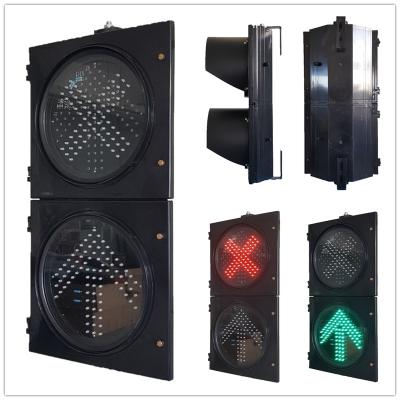 China Red Aspect 300MM 2-Aspect Stop And Green Go Road Traffic Light for sale