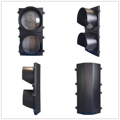 China Aluminum Metal Housing Body Traffic Light 2-Flip Door Detachable Appearance 300MM for sale