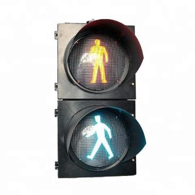 China Polycarbonate / Aluminum Die Casting 300mm High Power SMD LED Pedestrian Traffic Light for sale