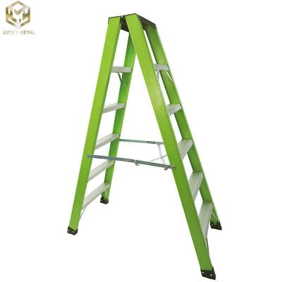 China Fiberglass Aluminium Telescopic Ladder Retractable For Electrician 4-10 Step for sale