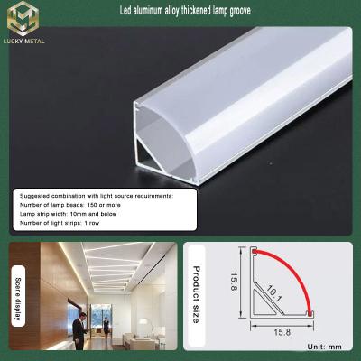 China OEM Interior Ceiling Recessed Led Profile Led Strip Extrusion Channel for sale
