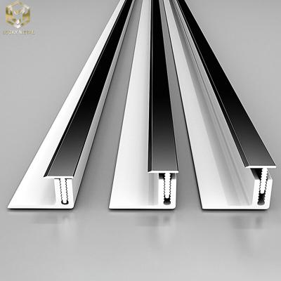 China OEM Floor System Aluprofile Aluminum Angle Profiles Trim for sale