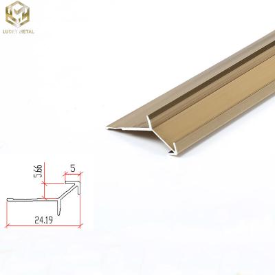 China 8 mm Industrial Aluminium Edge Trim Profiles Board Connector Te koop
