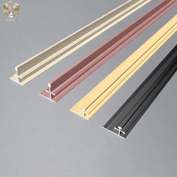 Quality ODM Decorative Aluminium Edge Trim Profiles Systemprofile For Tiles for sale