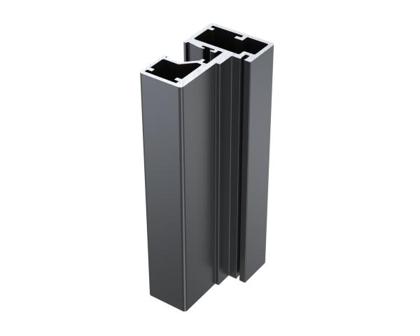 Quality Decibel Standard Aluminium Profile Door Frame Slim For Sliding Doors for sale