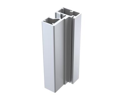 China Decíbel Estándar de aluminio de perfil marco de puerta delgado para puertas correderas en venta