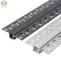 Quality 20mm Mounted Aluminium Led Strip Profile Channel For Indoor Lighting for sale