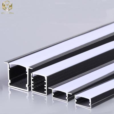 China Residential Suspended Aluminium Led Light Channel Profile For Strip Light 15mm for sale