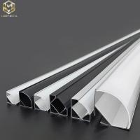 Quality Commercial Aluminium Led Strip Profile Channel Extrusion 10mm for sale