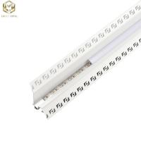 Quality Angled Aluminium Strip Light Channel Profile 50mm For Flush Mount Lighting for sale