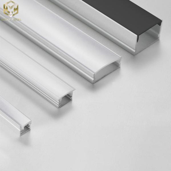 Quality Custom Flexible Profile Aluminium Led Channel For Strip Lights 3m for sale