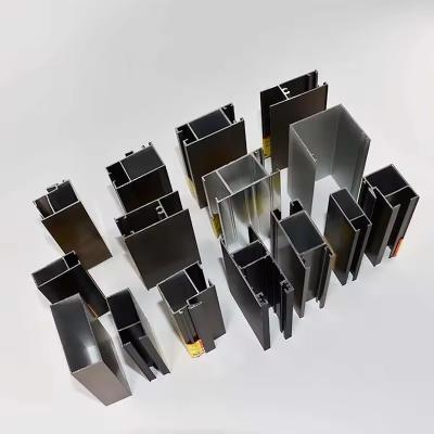 China Powder Coating Aluminium Door Frame Profile Frame ODM for sale