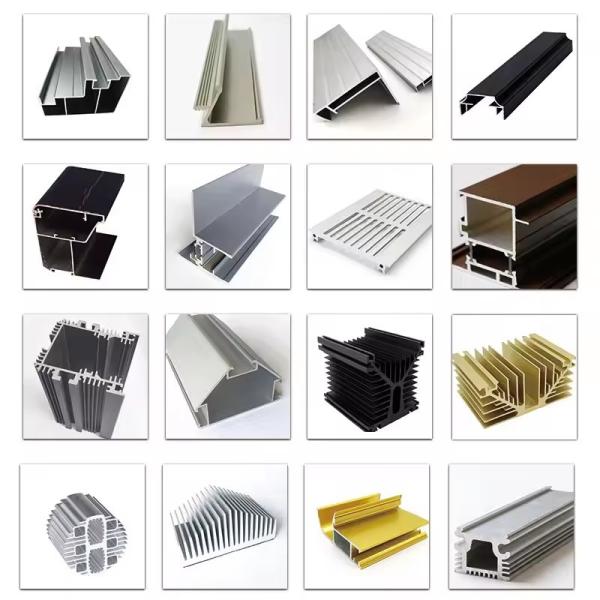 Quality Electrophoresis 6063 Aluminium Door Frame Profile Extrusion Customized for sale