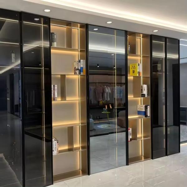 Quality Sliding Aluminium Door Jamb Extrusion Frame Profile Kitchen Cabinets for sale