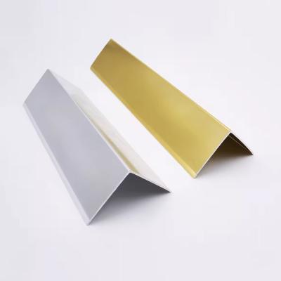 China Profile de aluminio anodizado en forma de L en venta