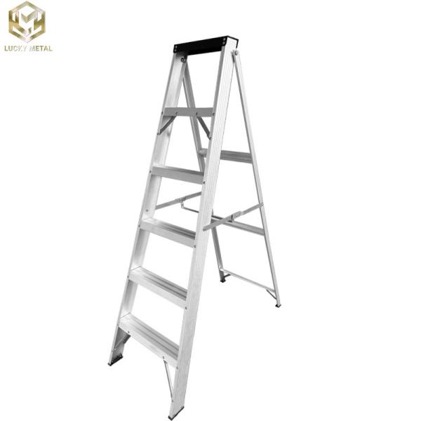Quality Two Sided Step Ladder Foldable Aluminium Step Ladder Platform for sale