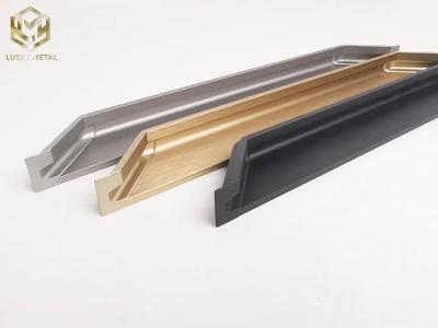 Китай Furniture Hidden Kitchen Cabinet Handle G Shape Aluminum Profile Handle продается