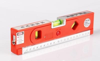 China Red Color Multifunction Laser Level with Tape Measure for sale