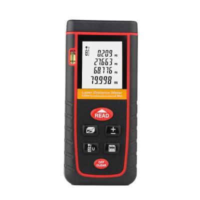 China New 80m Self-Calibration Laser Distance Meter For Engineering Measurement And Indoor Design for sale