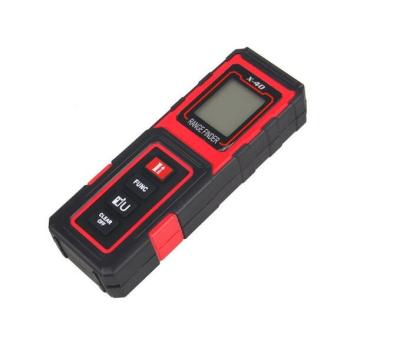 China Compact Design Mini Portable IP54 Waterproof 0.3- 40m Laser Distance Meter For Engineering Measurement And Indoor Design for sale