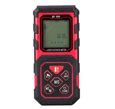 China Compact Design Mini Portable IP54 Waterproof 0.3- 60m  Laser Distance Meter For Engineering Measurement for sale