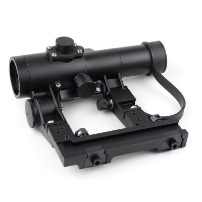 China AK1x24 Military Tactical Scope For Ak 47 Gun Fmc Red Dot Sight With Optical Lens For AK Special Use for sale
