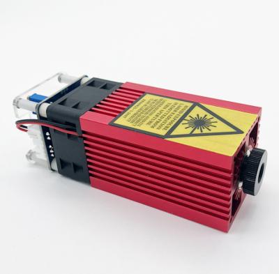 China 655nm 1.2W 12V 1A High Quality Red Laser Module (FAC) High Power Laser Module for sale
