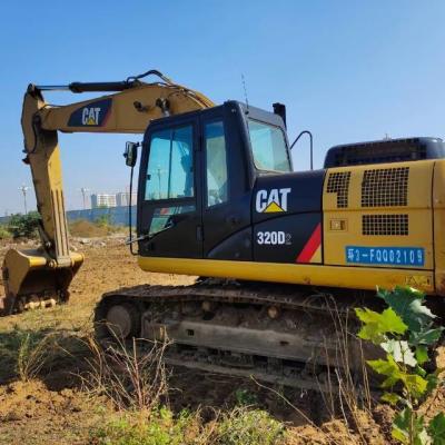 China Máquina escavadora de 20 toneladas de escavação industrial usada da esteira rolante de Caterpillar 320D2 das máquinas à venda